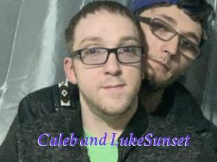 Caleb_and_LukeSunset