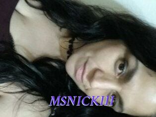 MSNICKIII