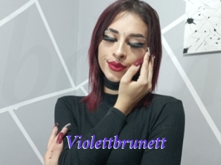 Violettbrunett